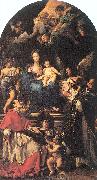 Maratta, Carlo Madonna and Child Enthroned with Angels and Saints china oil painting reproduction